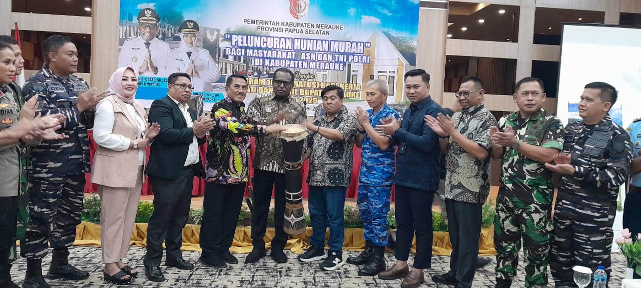 Jawaban 100 Hari Kerja Yoseph-Fauzun, Kini Tersedia Hunian Murah Bagi Masyarakat Merauke