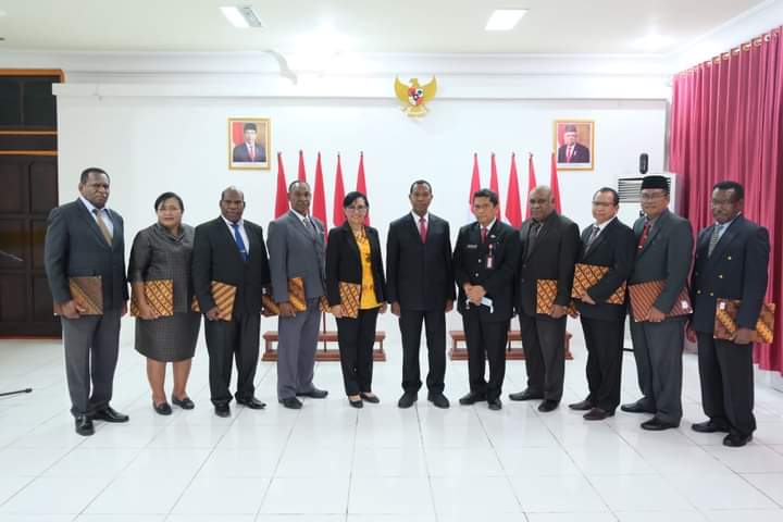 Pj Gubernur PPS Angkat 10 Pelaksana Tugas