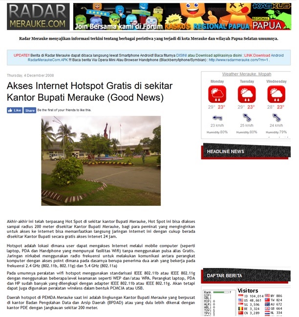 Internet Gratis, Free Wifi, Freehotspot