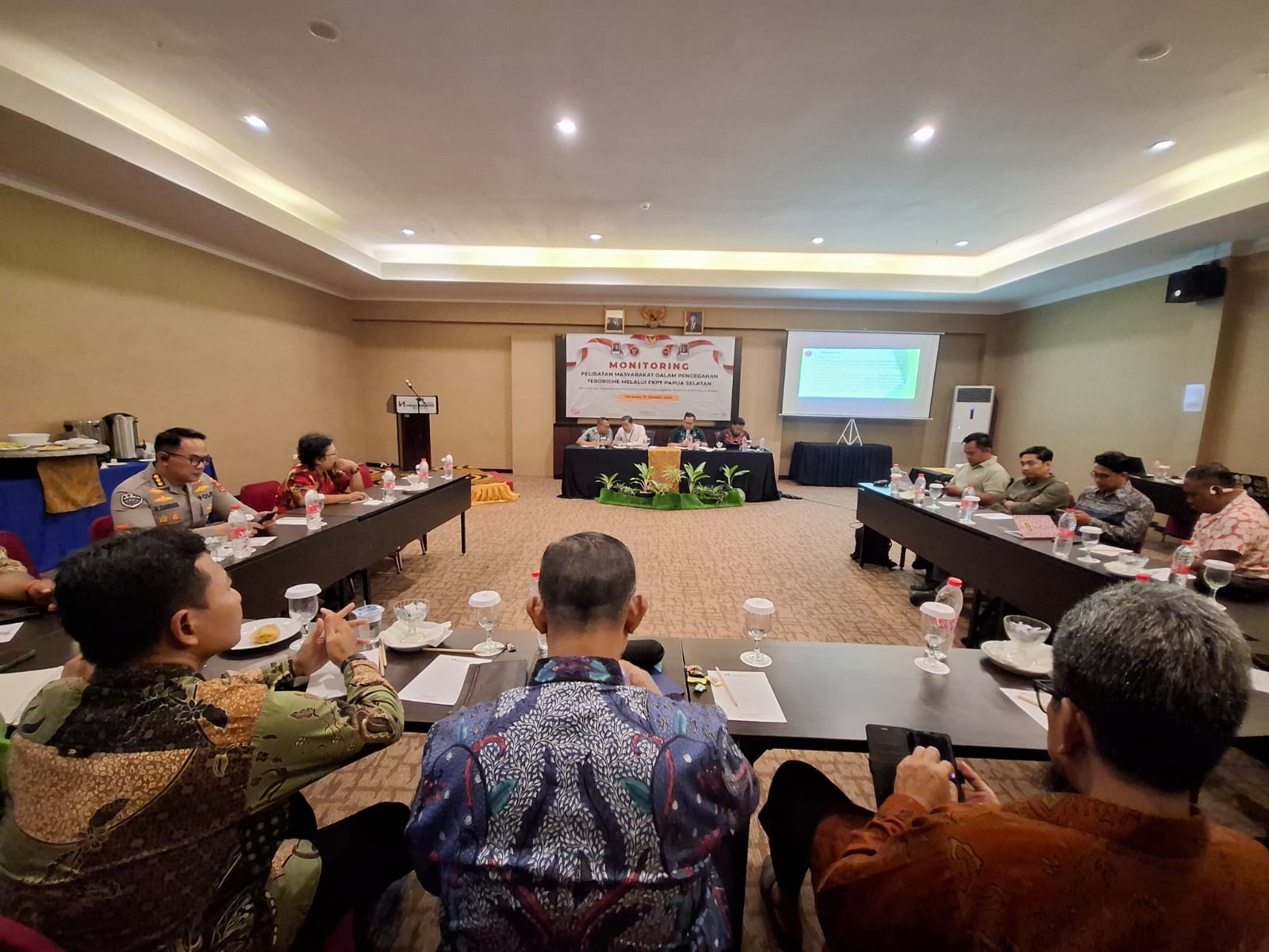 FKPT Papua Selatan–BNPT RI Perkuat Sinergi Pencegahan Terorisme, Tekankan Benteng Keluarga dan Kearifan Lokal