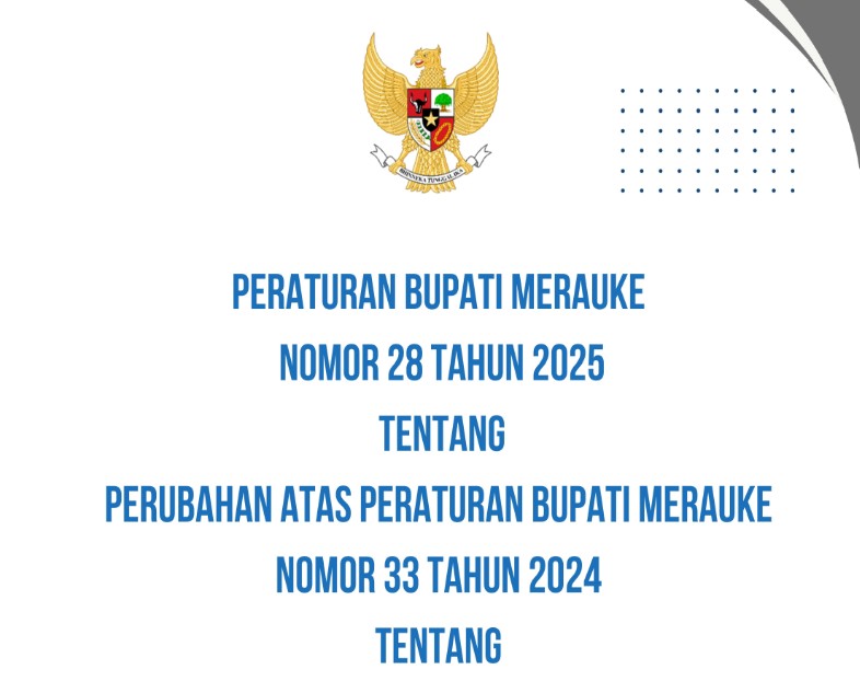Peraturan Bupati Merauke Tentang Rencana Kerja Pemerintah Daerah (RKPD)