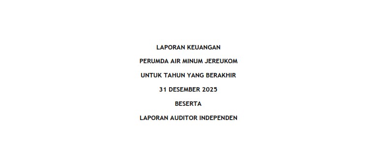 LAI (Laporan Audit Independen) PDAM Merauke 2025