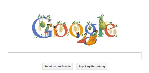 Logo GOOGLE hari ini, Hari Kemerdekaan Indonesia 2012