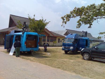 Mobil Pusat Layanan Internet Kecamatan (MPLIK) Telah beroperasi