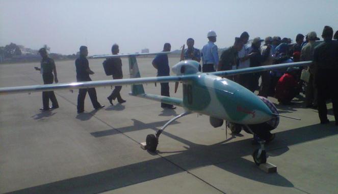 Pesawat Tanpa Awak Buatan Indonesia Diuji Coba