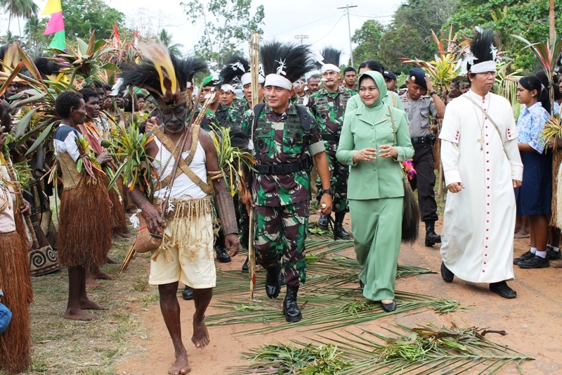 Operasi Teritorial Di Daerah Perbatasan Kampung Erambu