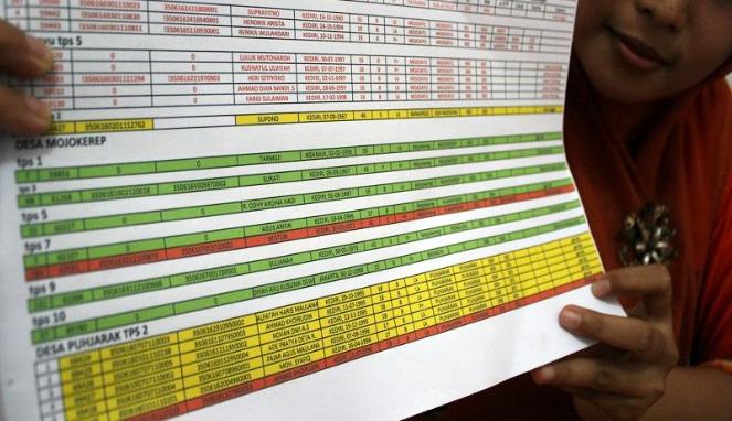 KPU Umumkan Perbaikan 10,4 Juta Daftar Pemilih Hari Ini