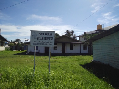 Pengadilan Negeri Merauke Eksekusi Bangunan Panti Asuhan Yatari Merauke
