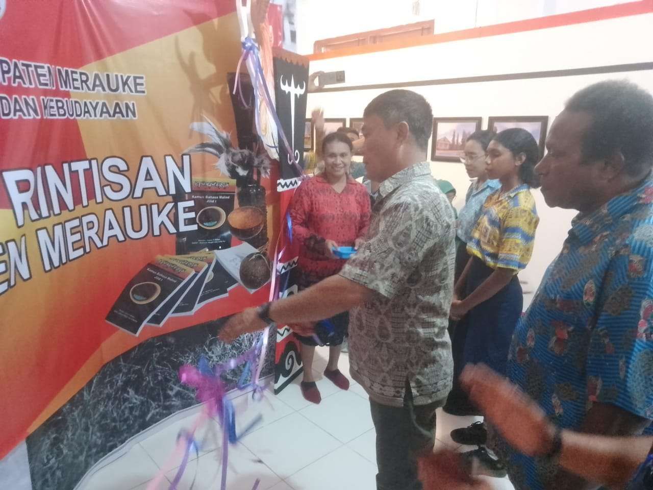 Dinas Pendidikan Merauke Luncurkan Museum Budaya Lokal