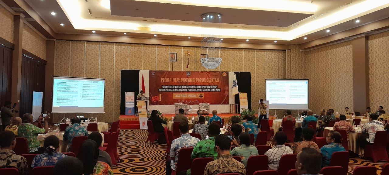 Pemrov Papua Selatan Sosialisasikan ASN Pilih Netral