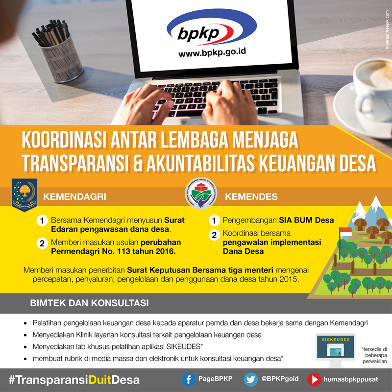 [Infografis] BPKP Konsisten Mengawal Keuangan Desa