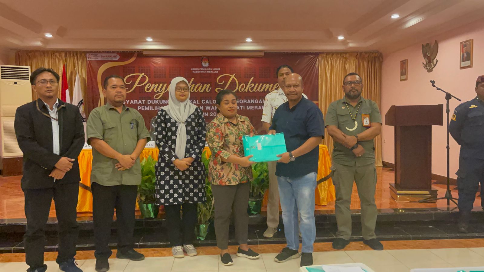 Tidak Memenuhi Syarat, KPU Merauke Kembalikan Dokumen Bacalon Perseorangan