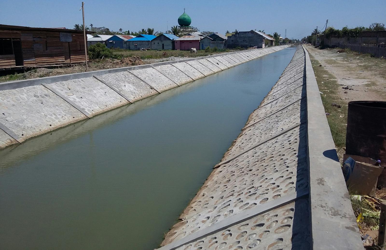 Balai Wilayah Sungai Papua Merauke Lanjutkan Pembangunan Drainase