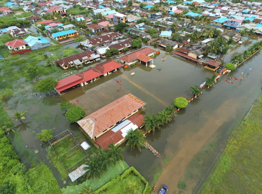 Sebagian Besar Wilayah Merauke Tergenang Banjir