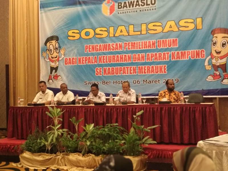 Kepala Kelurahan dan Aparat Kampung Ikuti Sosialisasi Kompetensi Pengawasan Pemilu