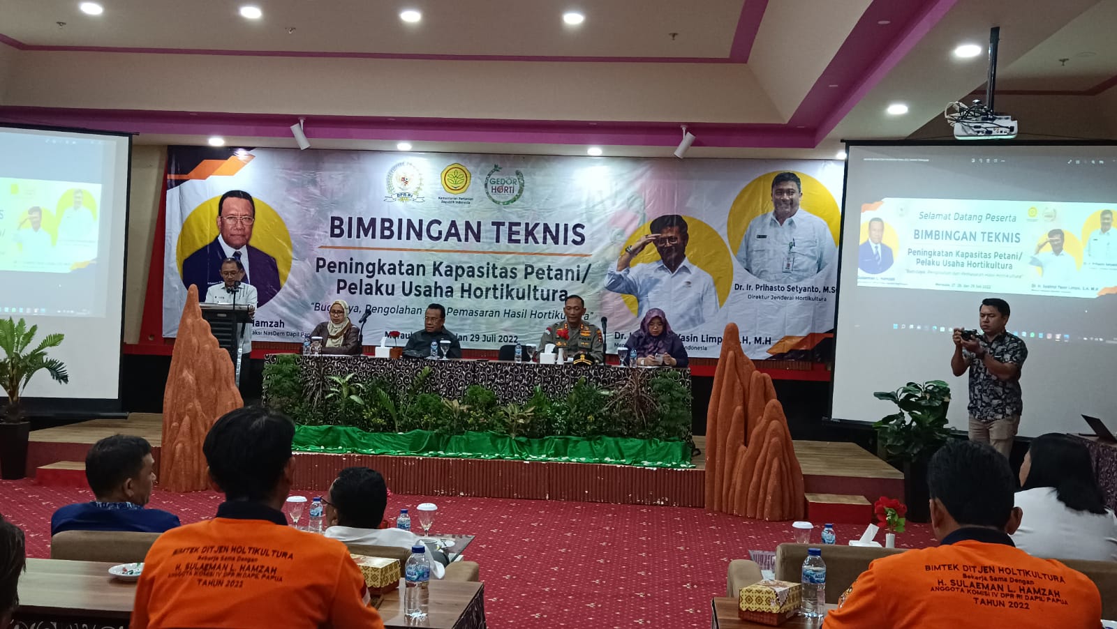 Petani/Pelaku Usaha Hortikultura di Merauke Ikuti Bimtek Program Aspirasi