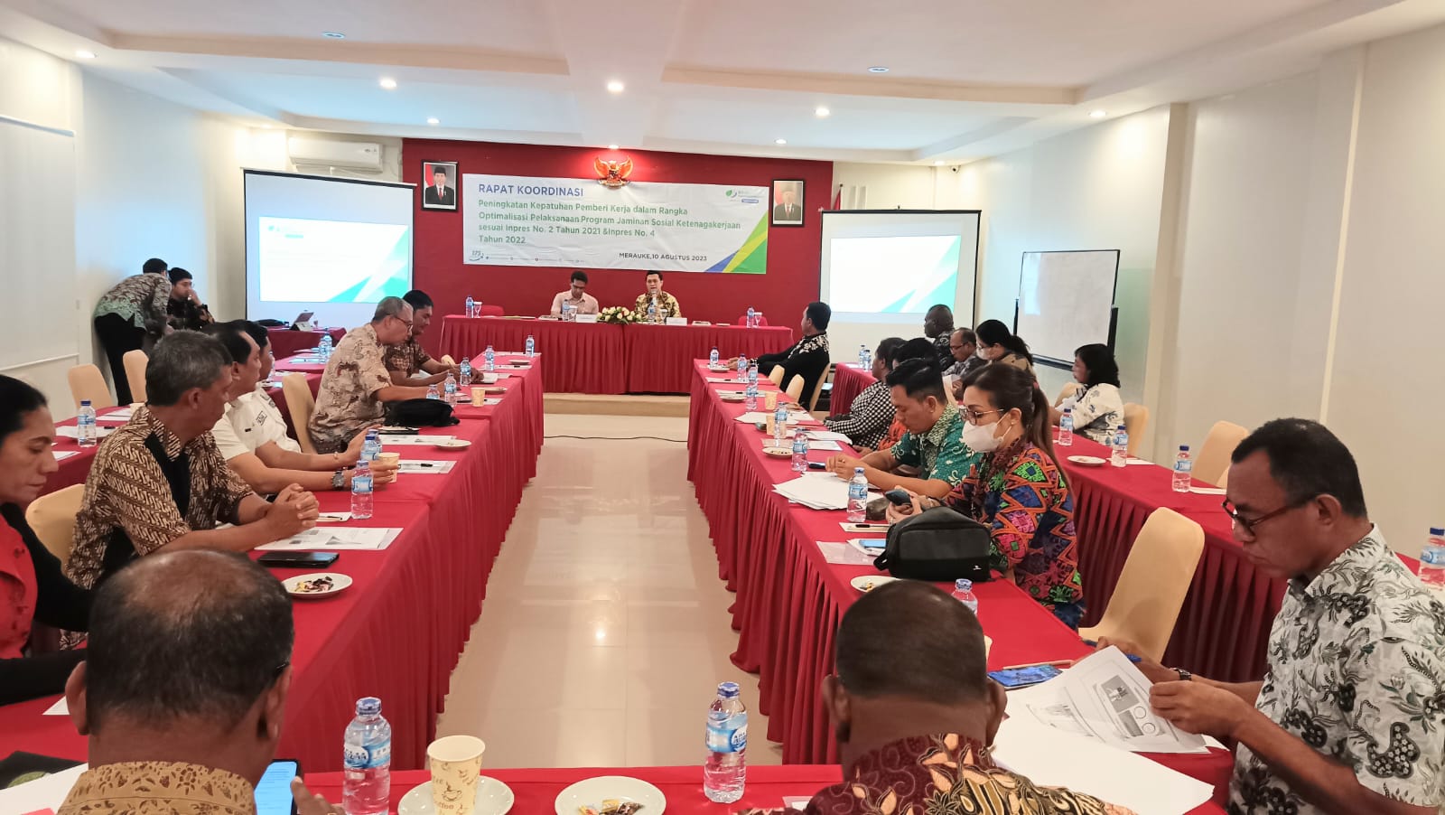 BPJS Ketenagakerjaan dan OPD PPS Gelar Rakor Optimalisasi Pelaksanaan Program Jamsostek