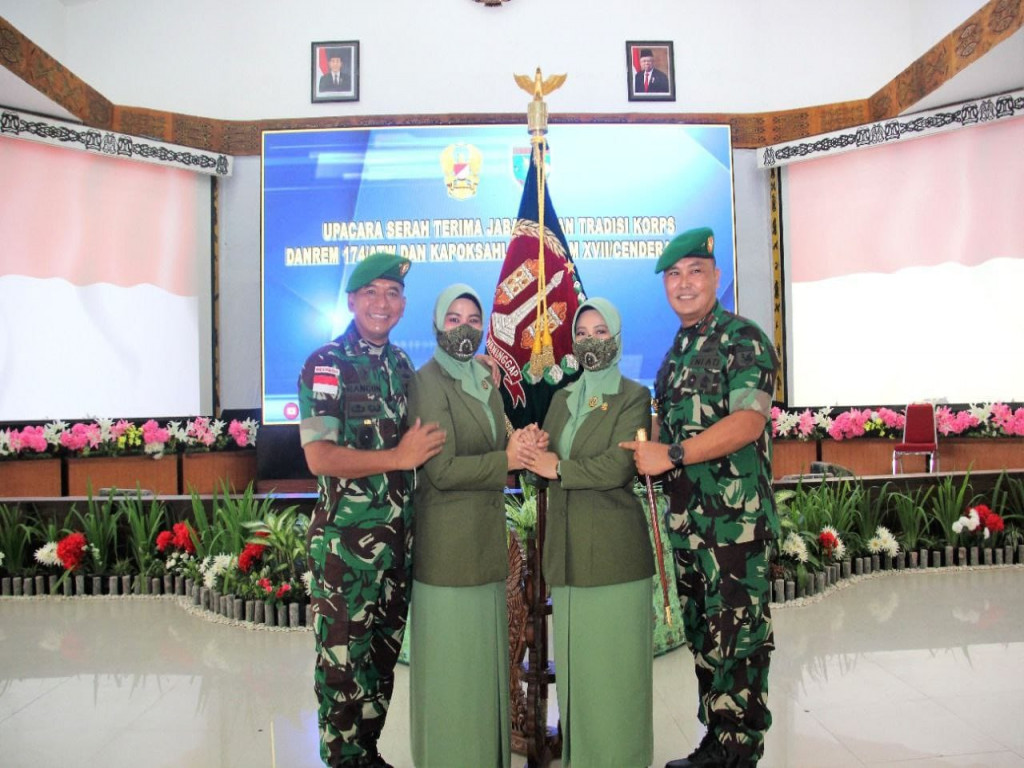 Brigjen TNI Evi Reza Pahlevi Jabat Dandrem 174/ATW