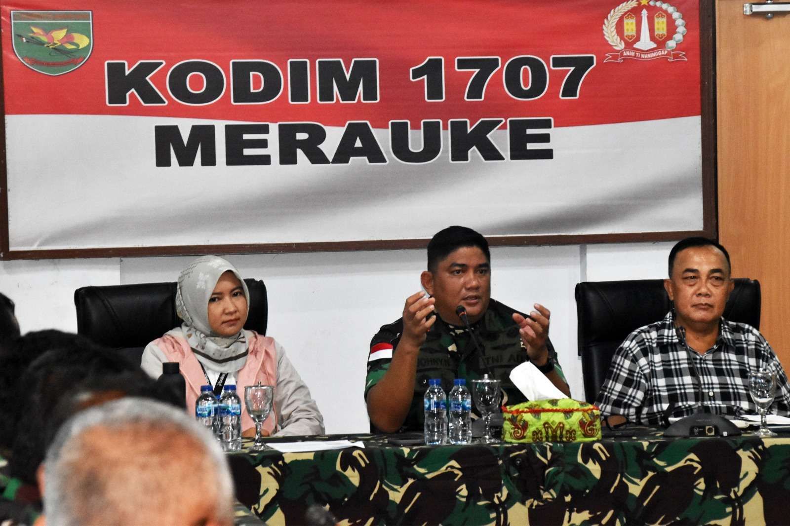 Bulog Merauke Sosialiasi HPP Beras dan Gabah Kepada Babinsa