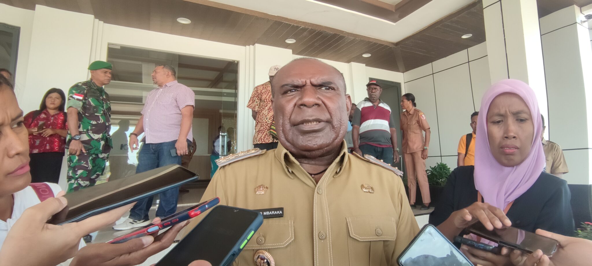 Pembangunan Pasar Blorep Merauke ditolak, ini Respons Bupati Mbaraka