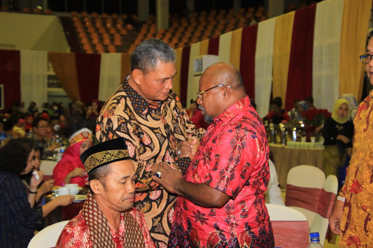 Bupati Merauke Hadiri Acara Pisah Sambut Kapolda
