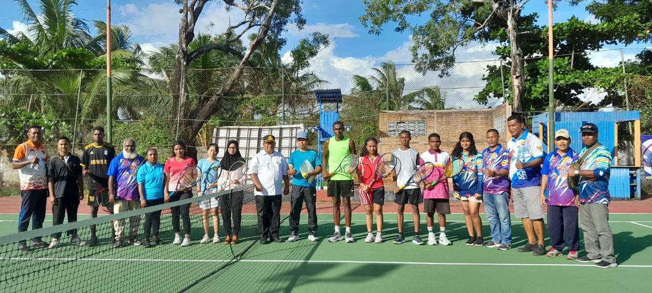 Cabor Tenis Lapangan POP SMA/SMK 2024 Mulai Dipertandingkan
