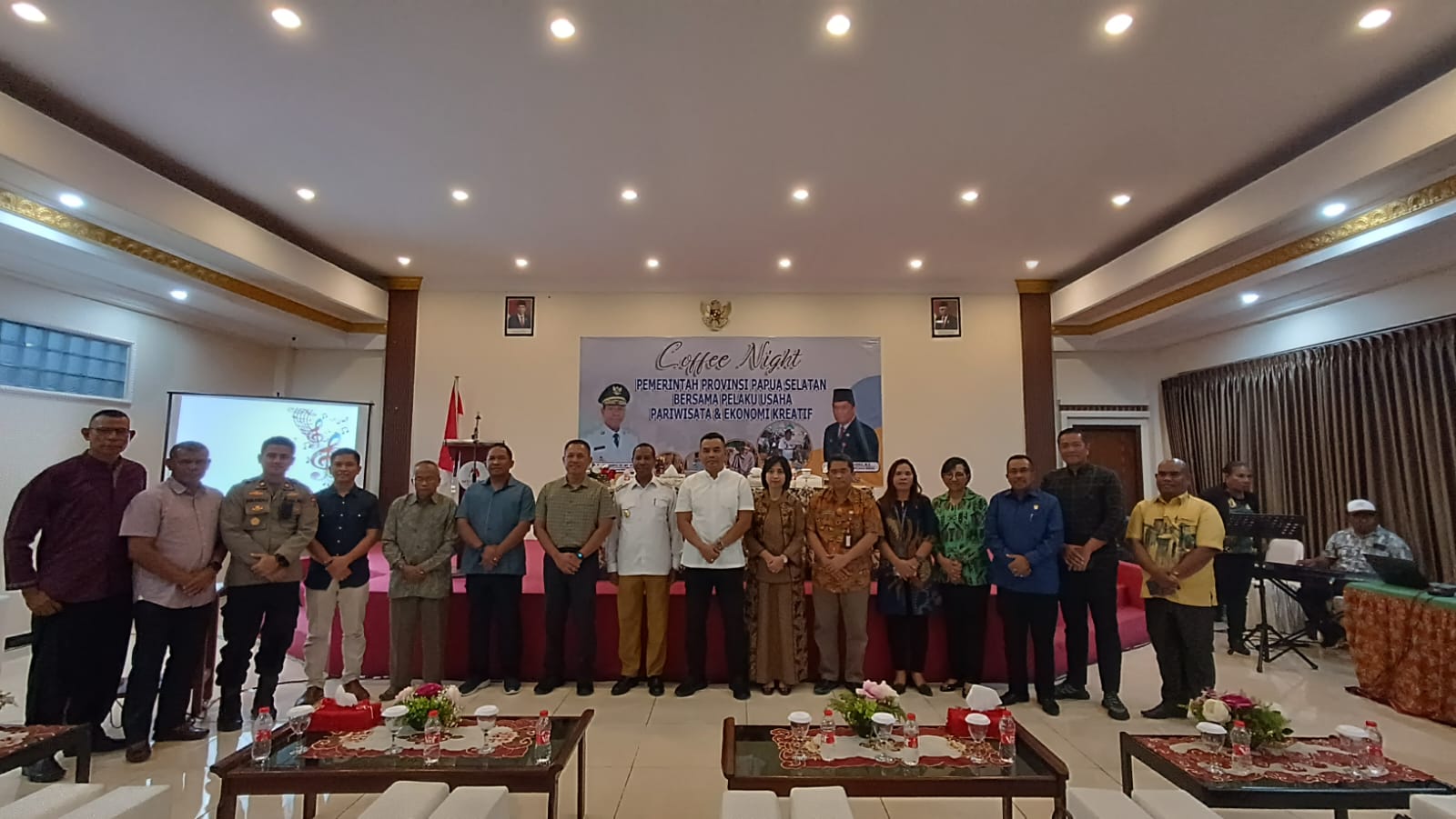 Pemprov PPS Gelar Coffee Night Bersama Pelaku UMKM