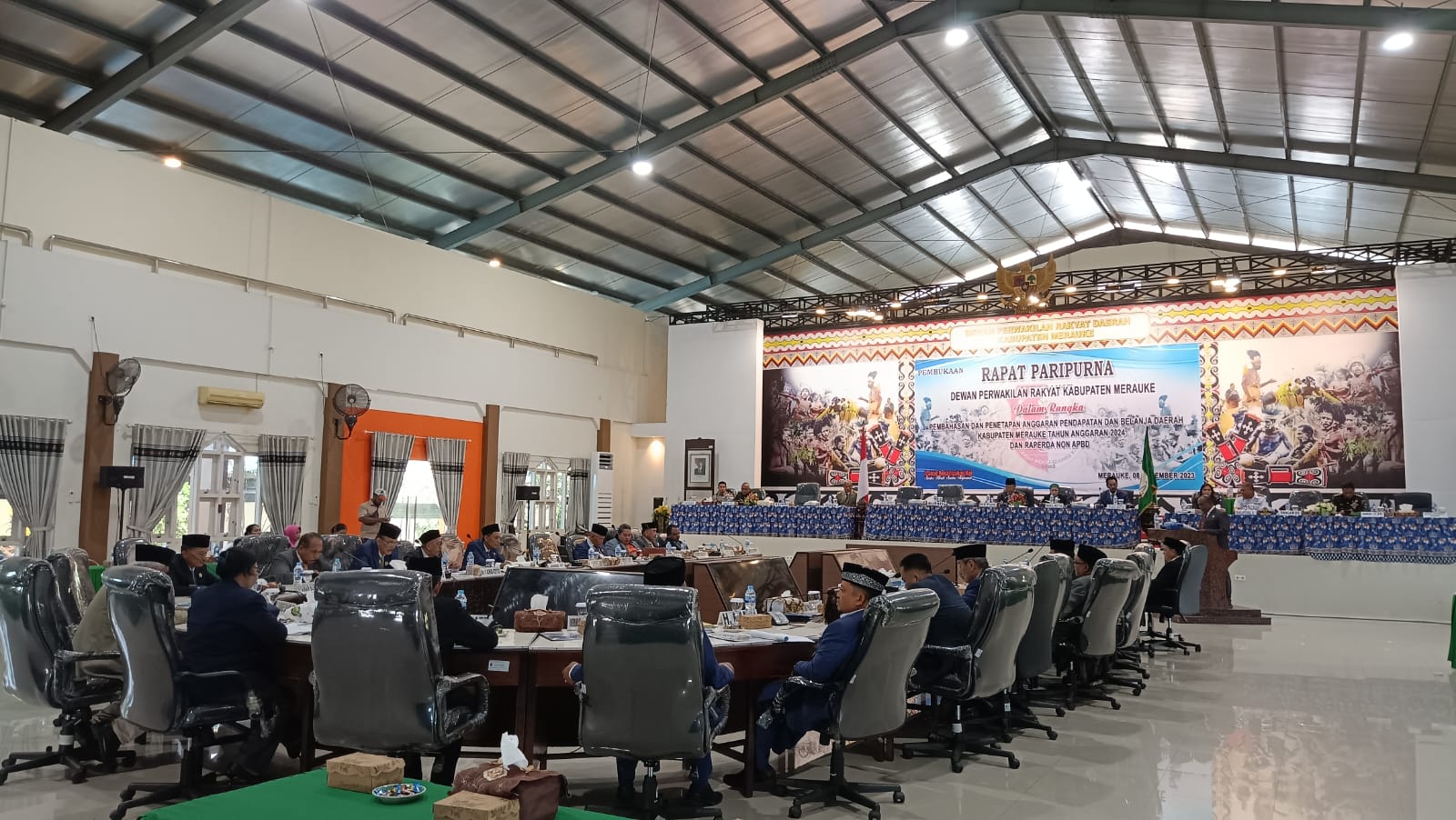 Pembukaan Rapat Paripurna Pembahasan APBD Merauke 2024
