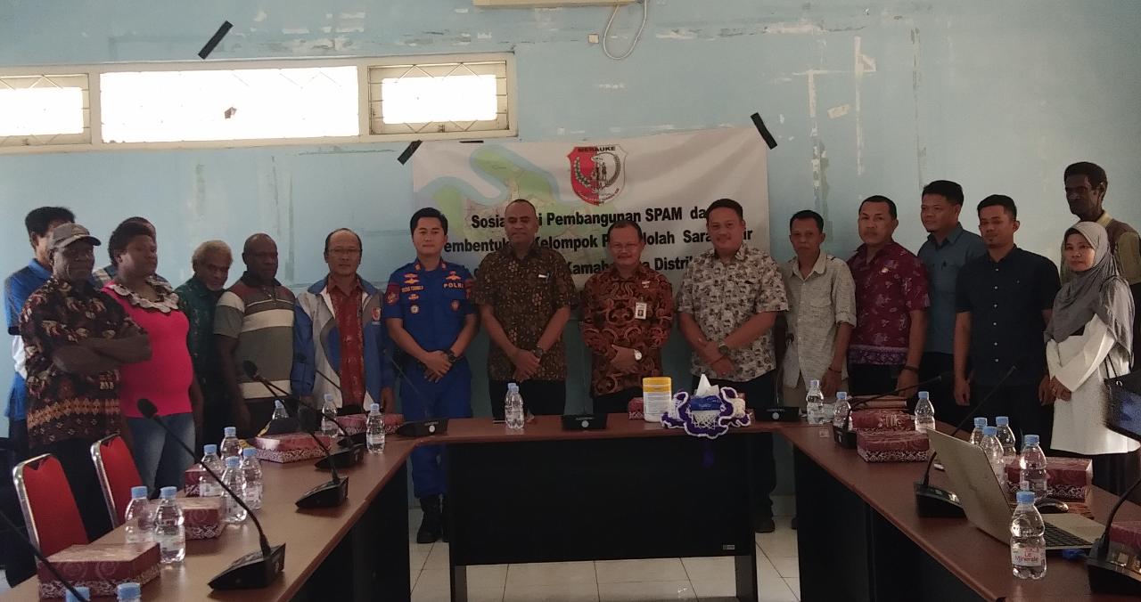 Pemkab Ingin Masyarakat Merauke Bisa Menikmati Air Bersih
