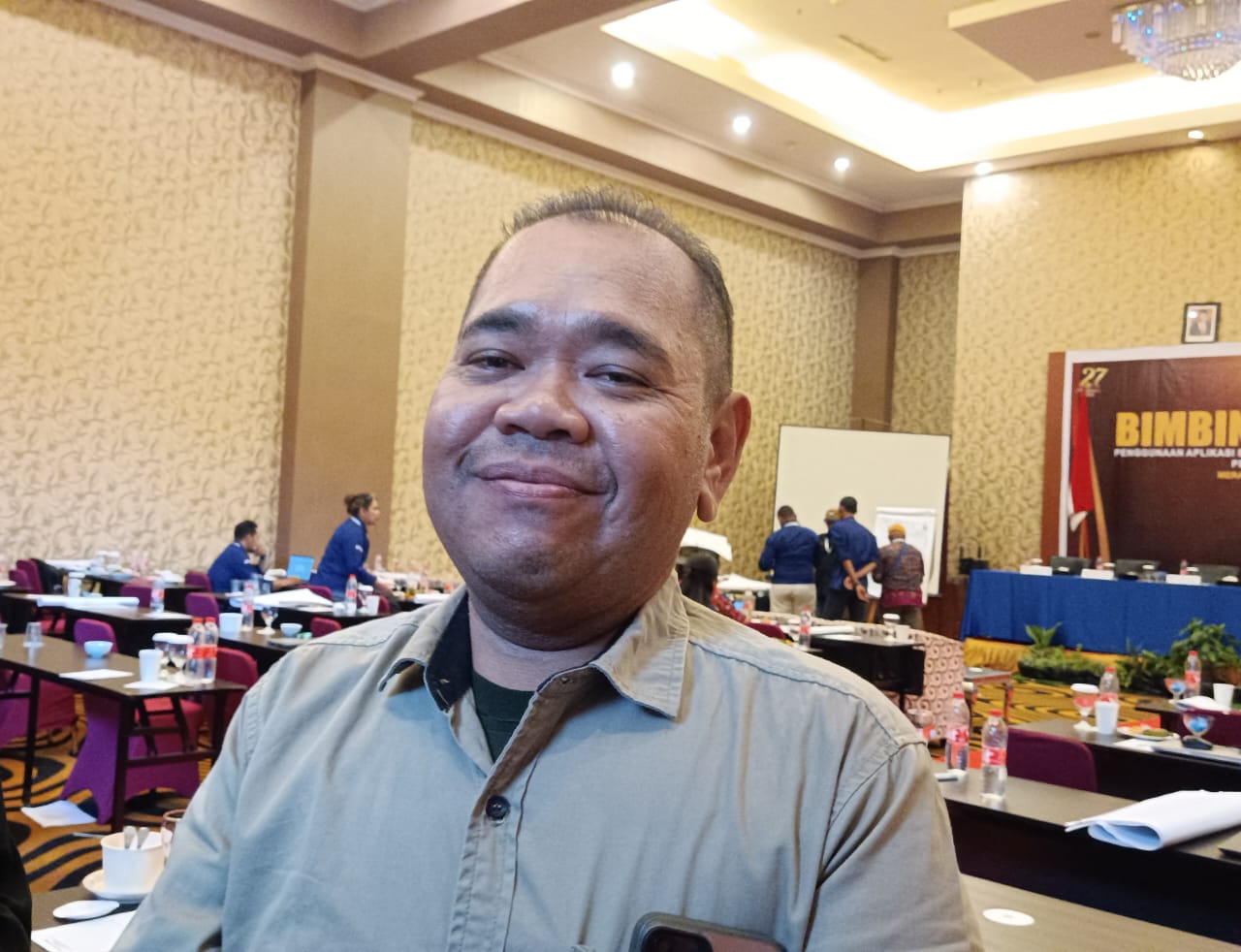 Penggunaan Aplikasi SIREKAP Dievaluasi KPU Merauke Melalui Bimtek