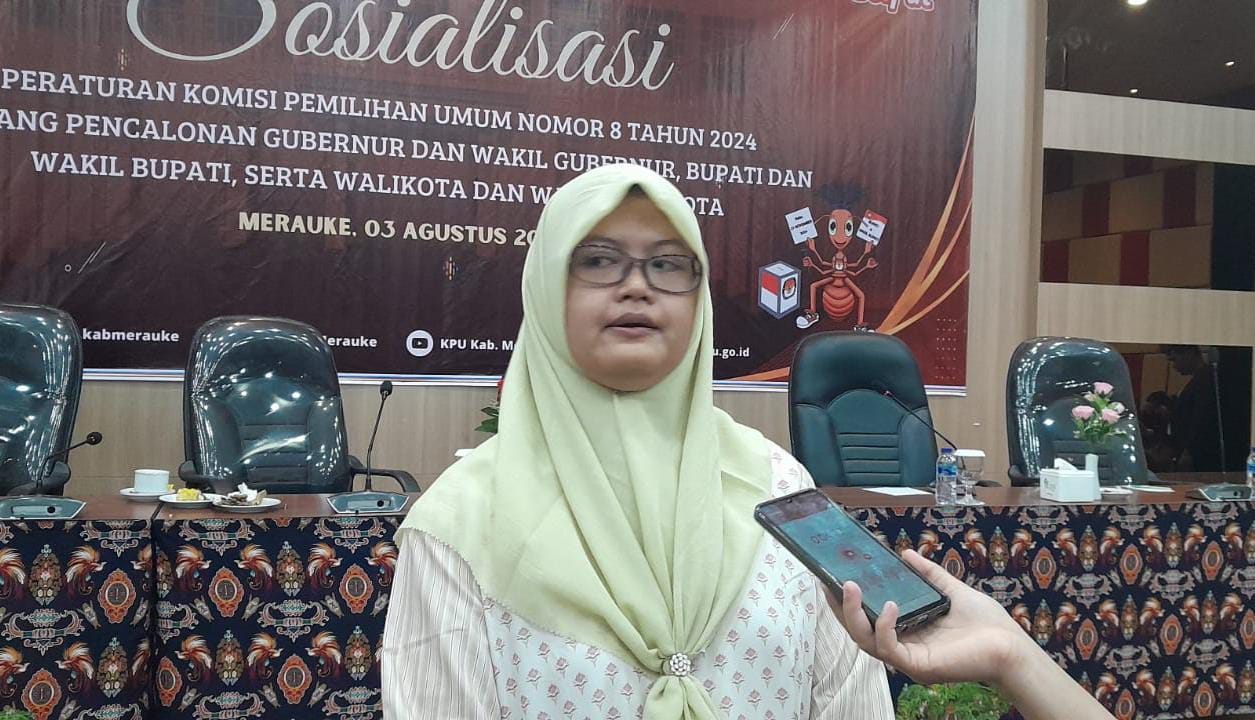 Sosialisasi PKPU 8 Tahun 2024 oleh KPU Kabupaten Merauke