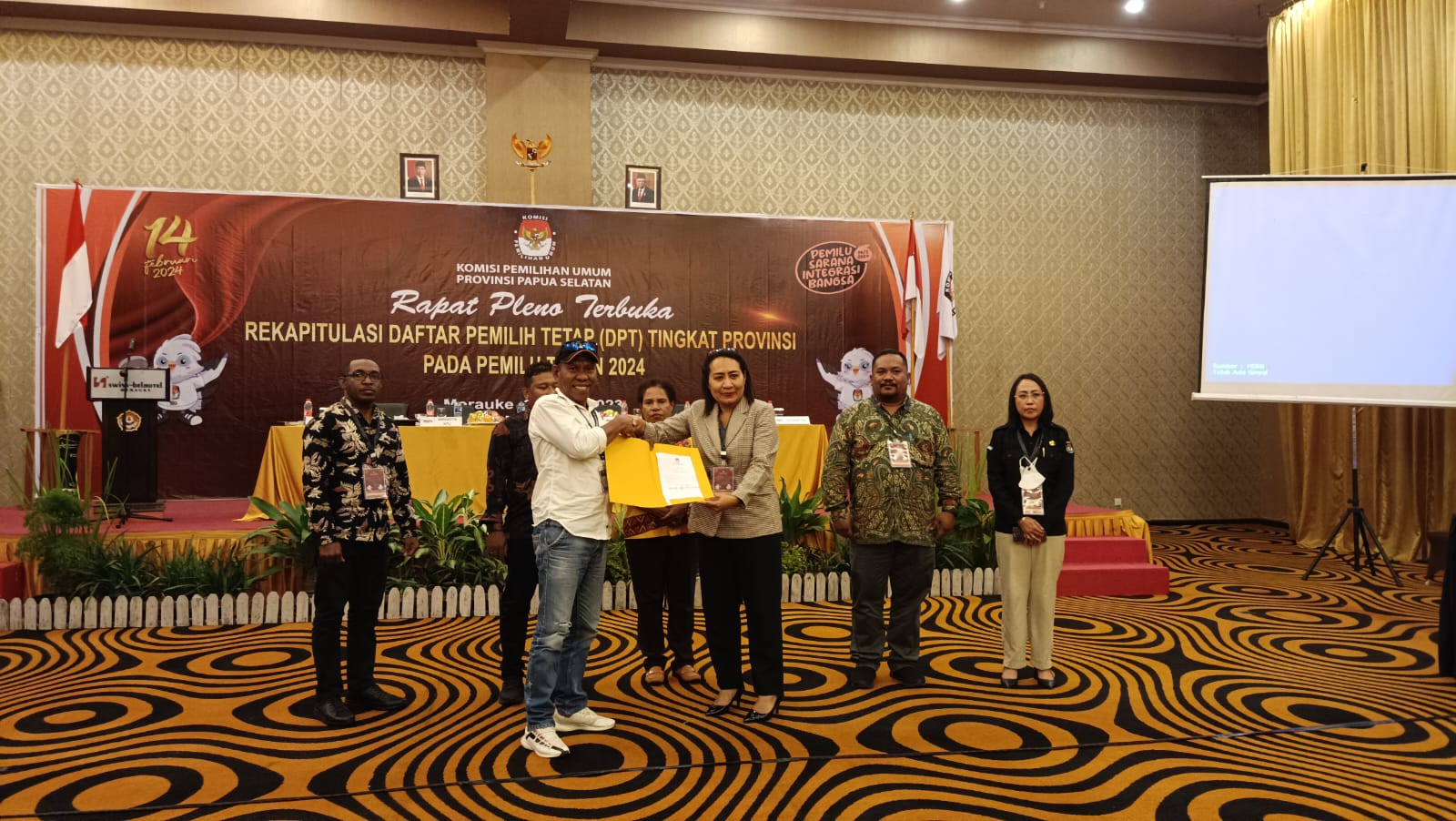 KPU PPS Tetapkan 367.269 DPT Pemilu 2024