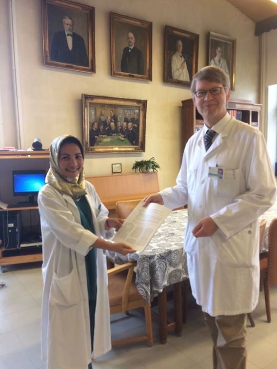 Putri Daerah Papua Menyelesaikan Pendidikan Sub - Spesialis Mata di Finlandia