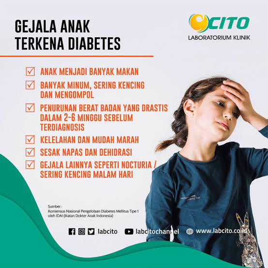 Informasi Penting Terhadap Lonjakan Kasus Diabetes Pada Anak