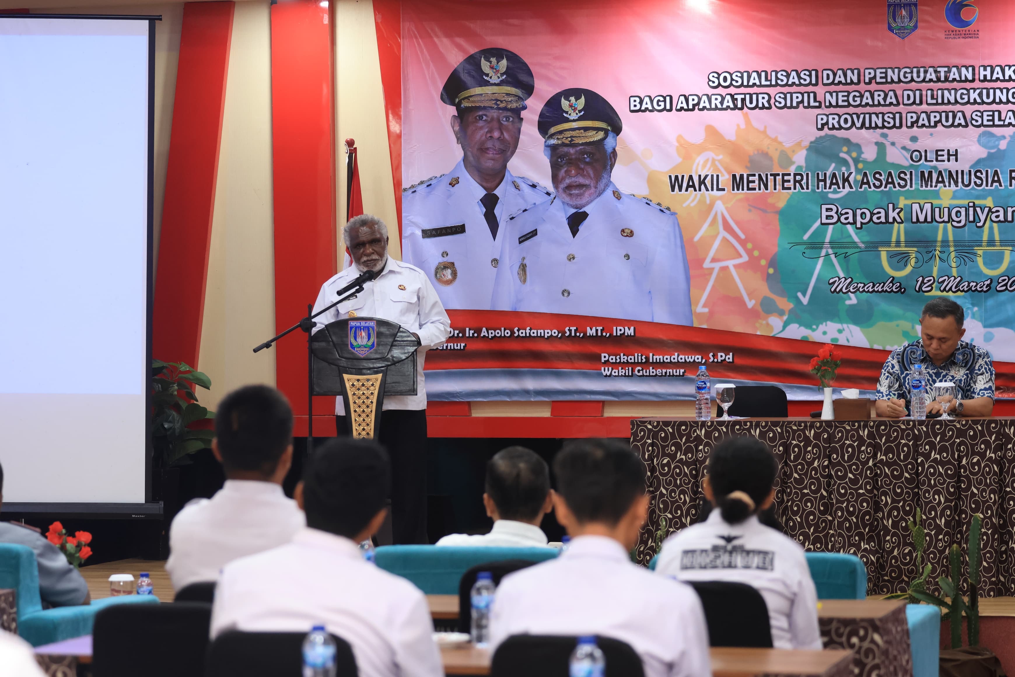 Kementerian HAM Gandeng Pemprov Papua Selatan Gelar Diseminasi Penguatan HAM Bagi ASN