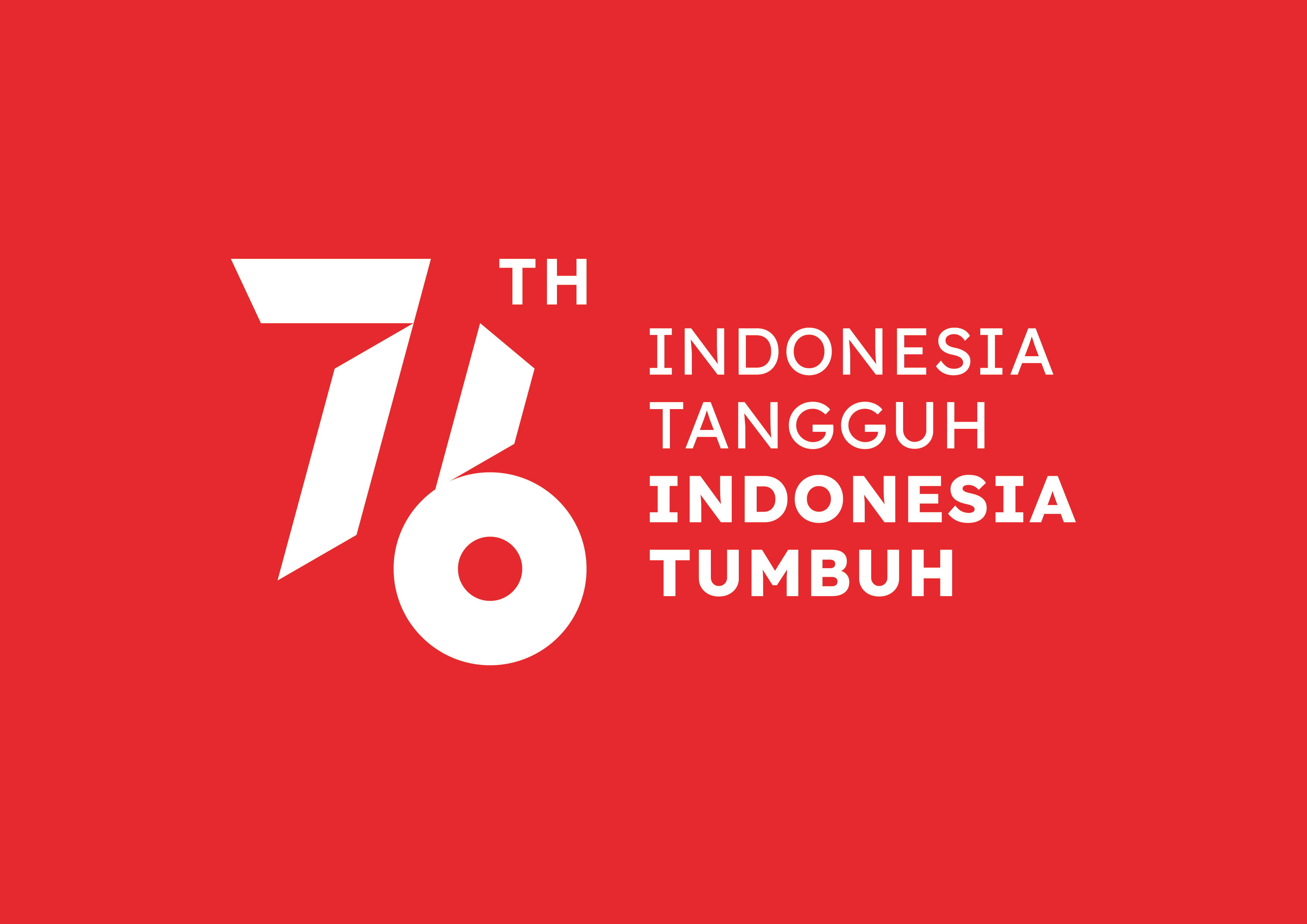 Tema, Logo dan Pedoman Visual HUT ke-76 RI