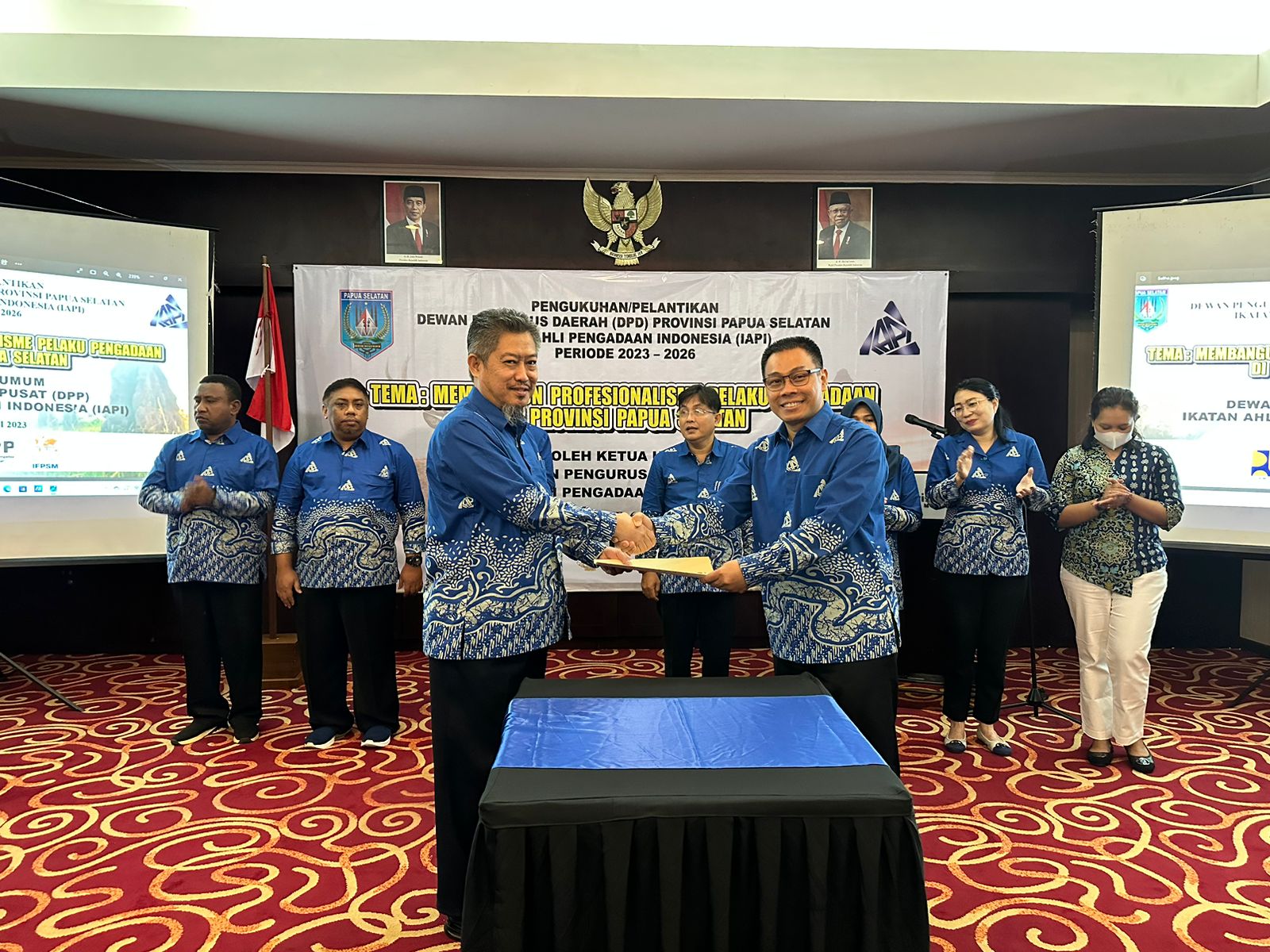 Pengus IAPI Papua Selatan Dilantik