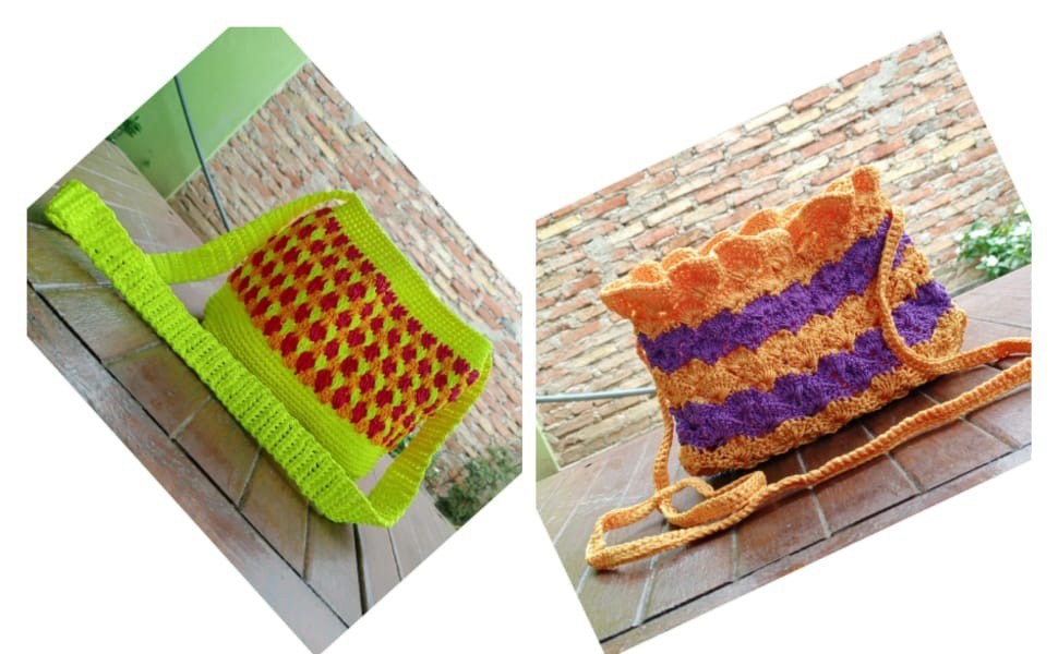 Komunitas Ibu Rumah Tangga Spadem Ikuti Pelatihan Pembuatan Noken