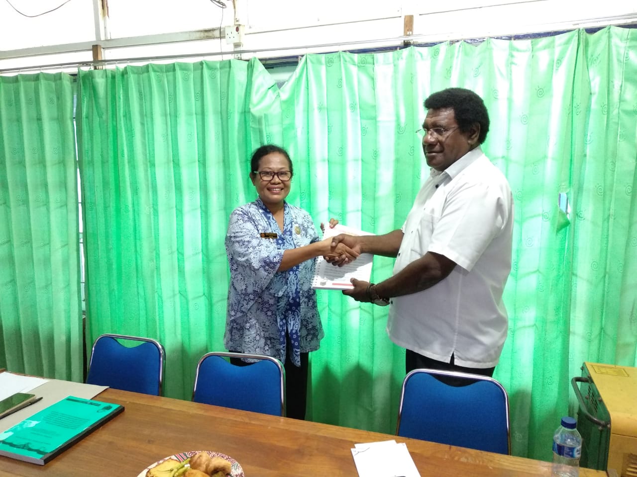 Dinas Kominfo Merauke Dikunjungi Komisi Informasi Papua