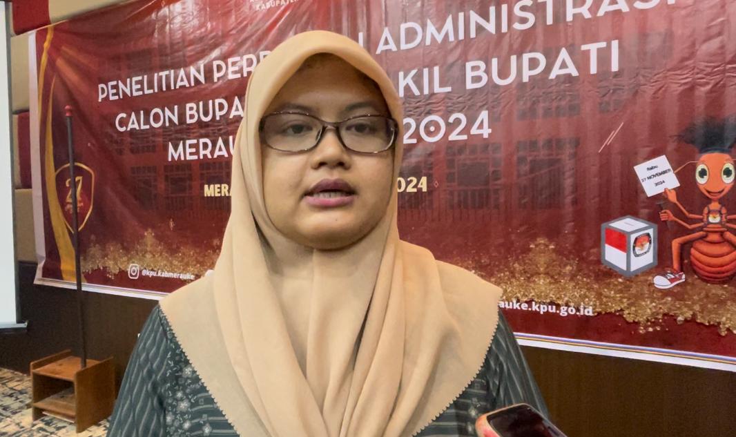 KPU Merauke Buka Ruang Tanggapan Masyarakat Terkait Persyaratan Paslon