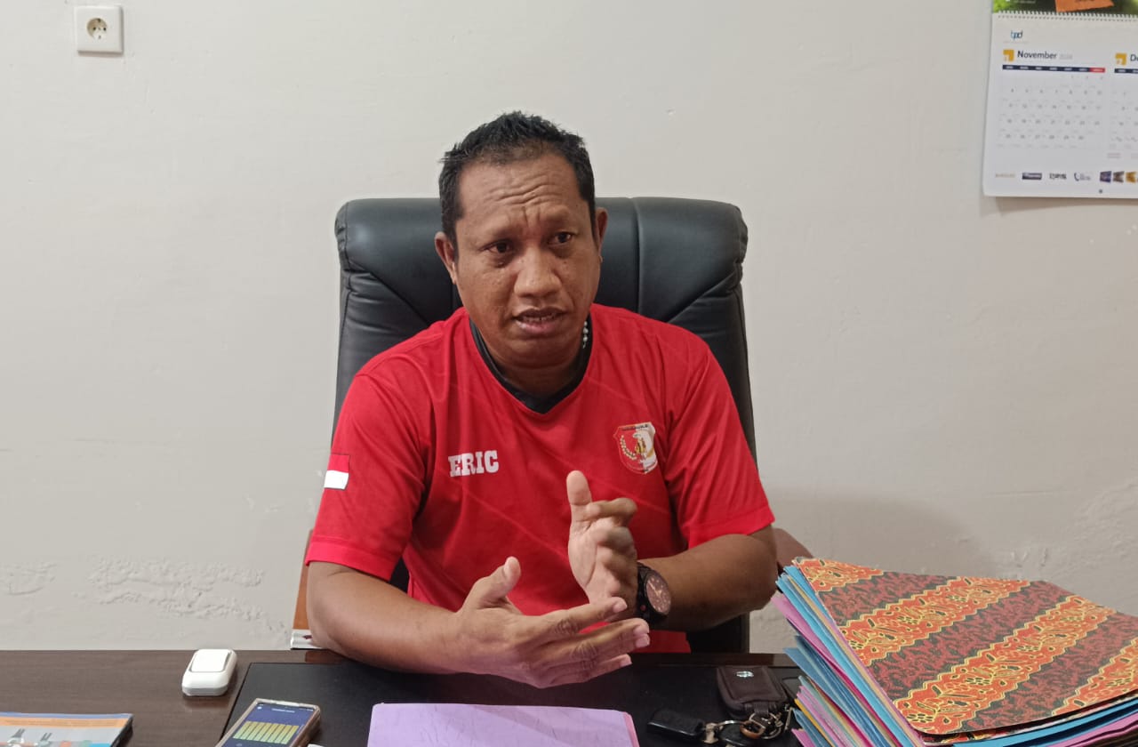 Dinas Perindagkop Merauke Upayakan Agar Penyegelan Listrik Pasar Wamanggu Dibuka