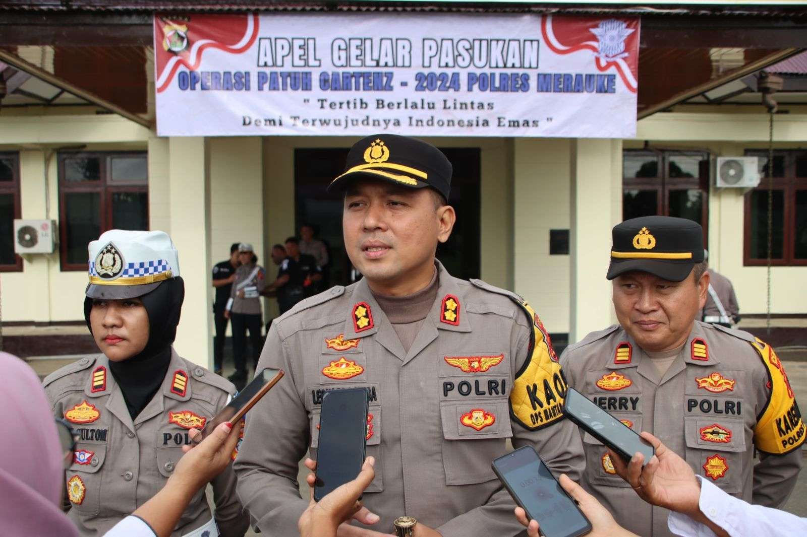 Polres Merauke Mulai Gelar Operasi Patuh Cartenz 2024