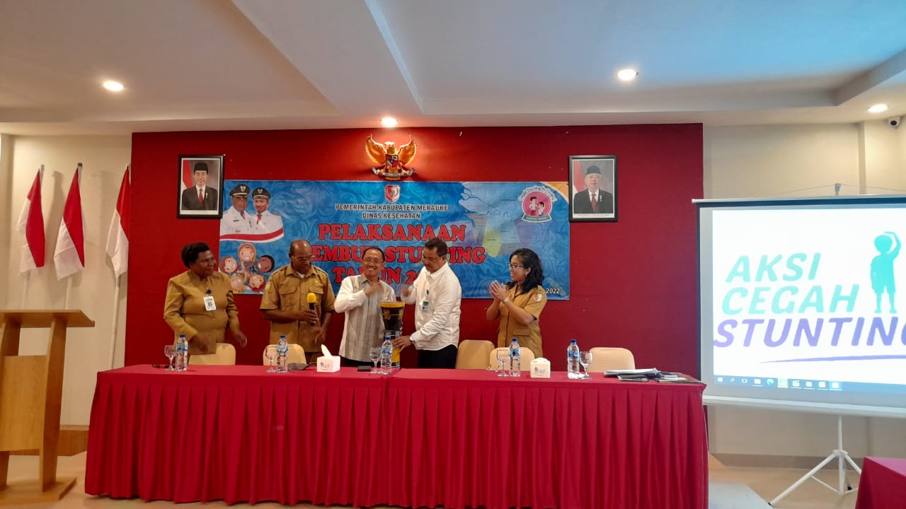 Cegah Penambahan Stunting di Merauke Sejumlah OPD Terlibat Aksi Konvergensi