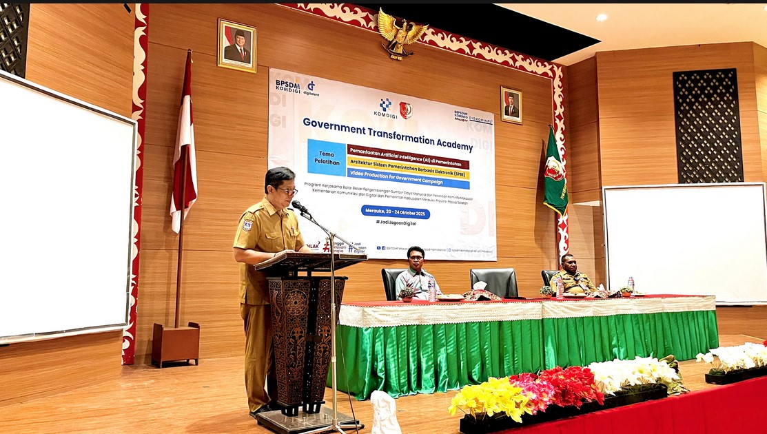 BBPSDMP Kominfo Makassar Gelar Kegiatan Government Transformation Academy di Kabupaten Merauke
