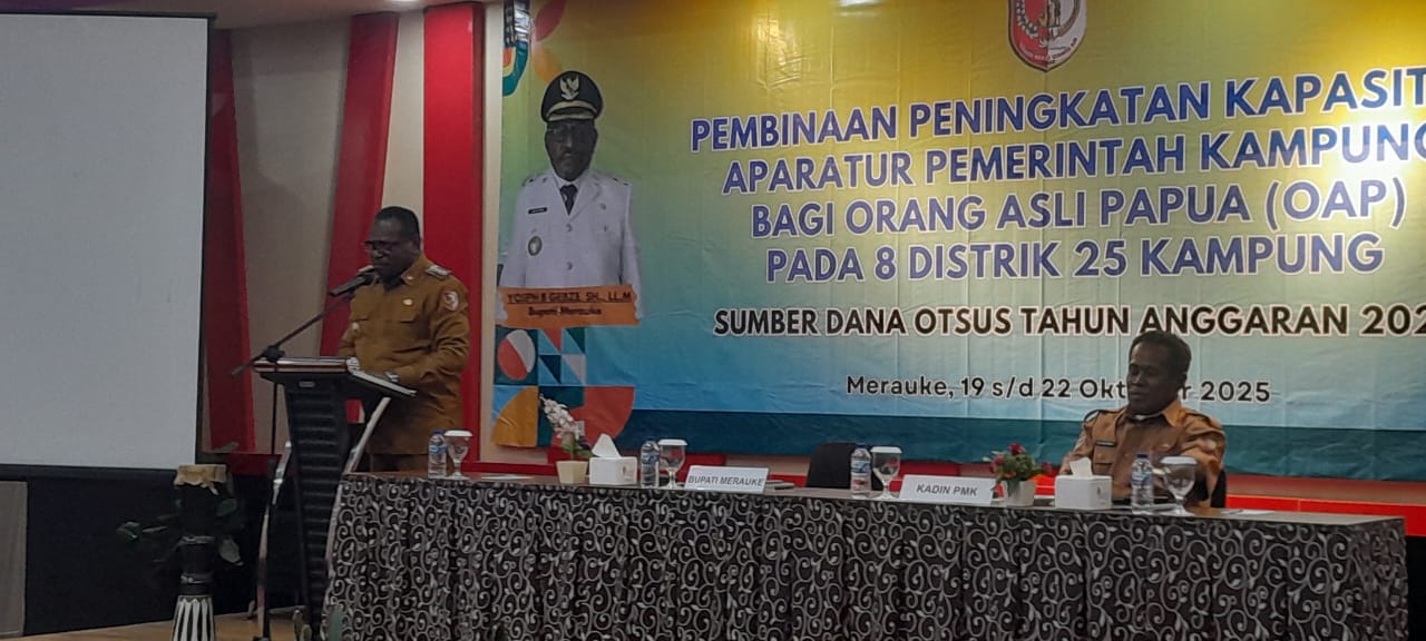 Bupati Merauke Inginkan Wajah Pelayanan Pemerintahan di Kampung Lokal Terus Meningkat 