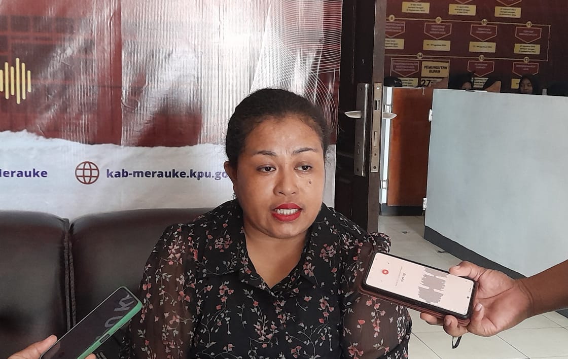 KPU Merauke Baru Menerima Dua Surat Pemberitahuan Pendaftaran Bapaslon