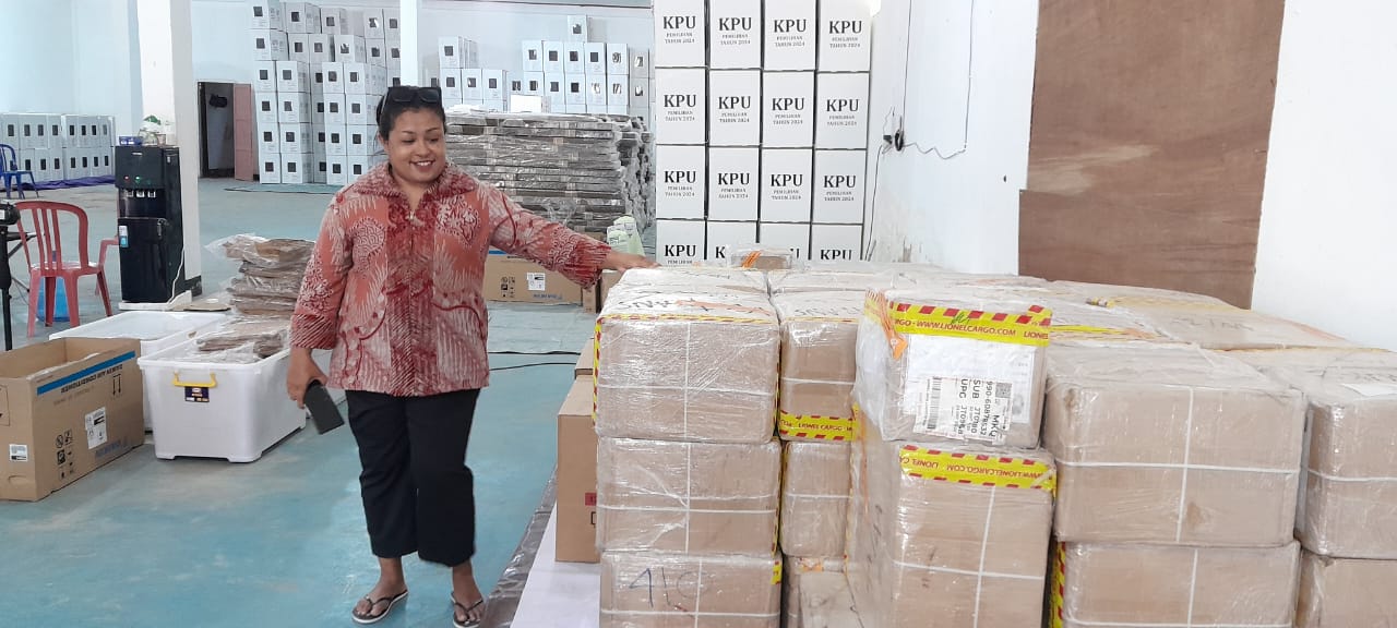 Awal November, Pelipatan Surat Suara Mulai Dilakukan KPU Merauke