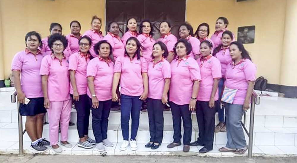 Kompel Perwata GPI Merauke Berkunjung ke Jemaat Wogekel