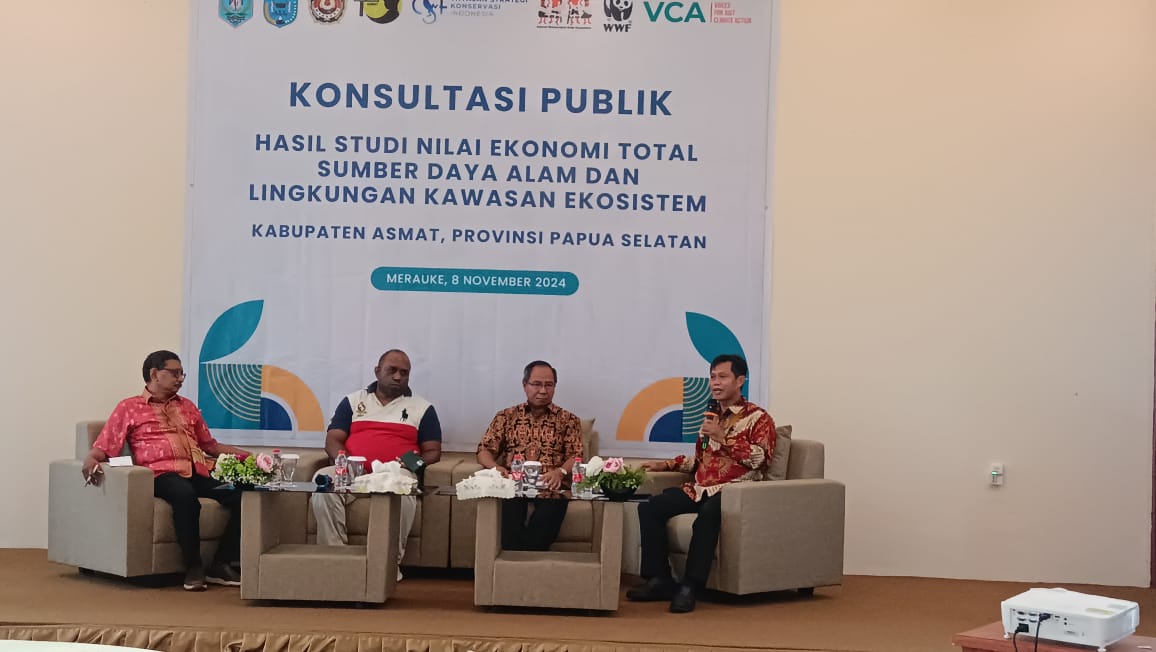 WWF Papua Gelar Konsultasi Publik Studi Ekonomi Total SDA dan Kawasan Ekonomi Kabupaten Asmat