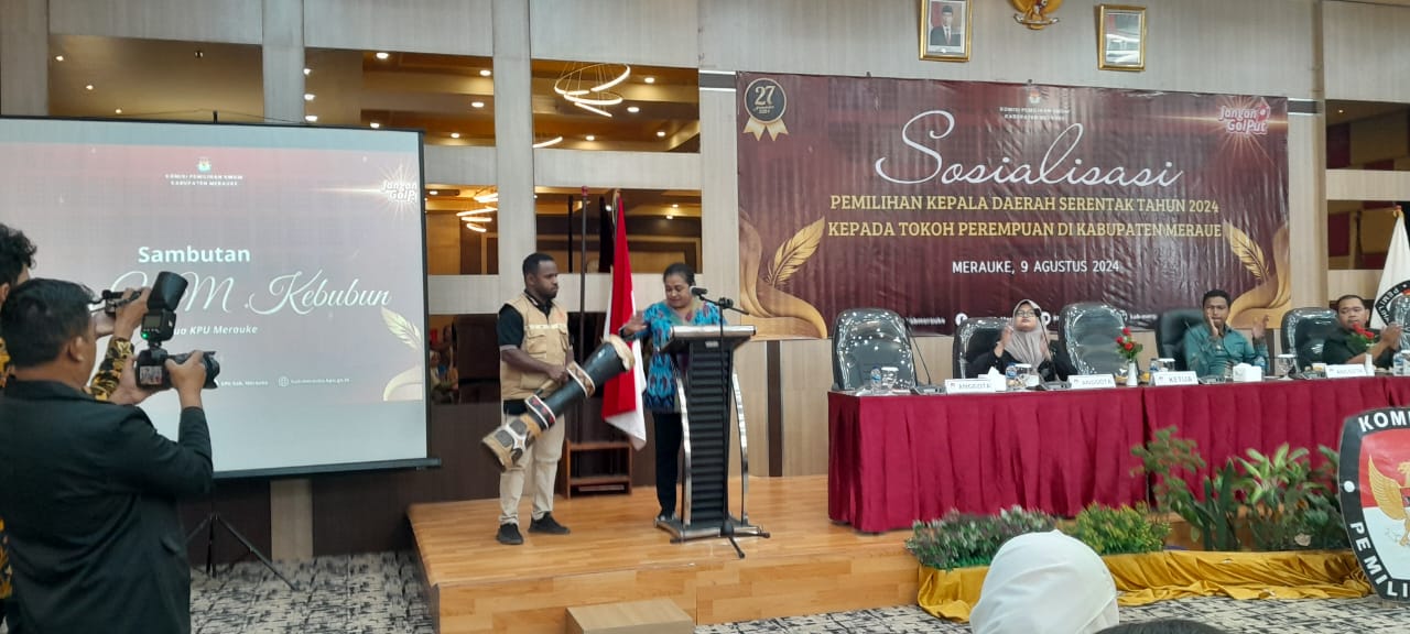 Ajak Masyarakat Tidak GolPut, KPU Merauke Libatkan Kelompok Perempuan Sebagai Perpanjangan Tangan